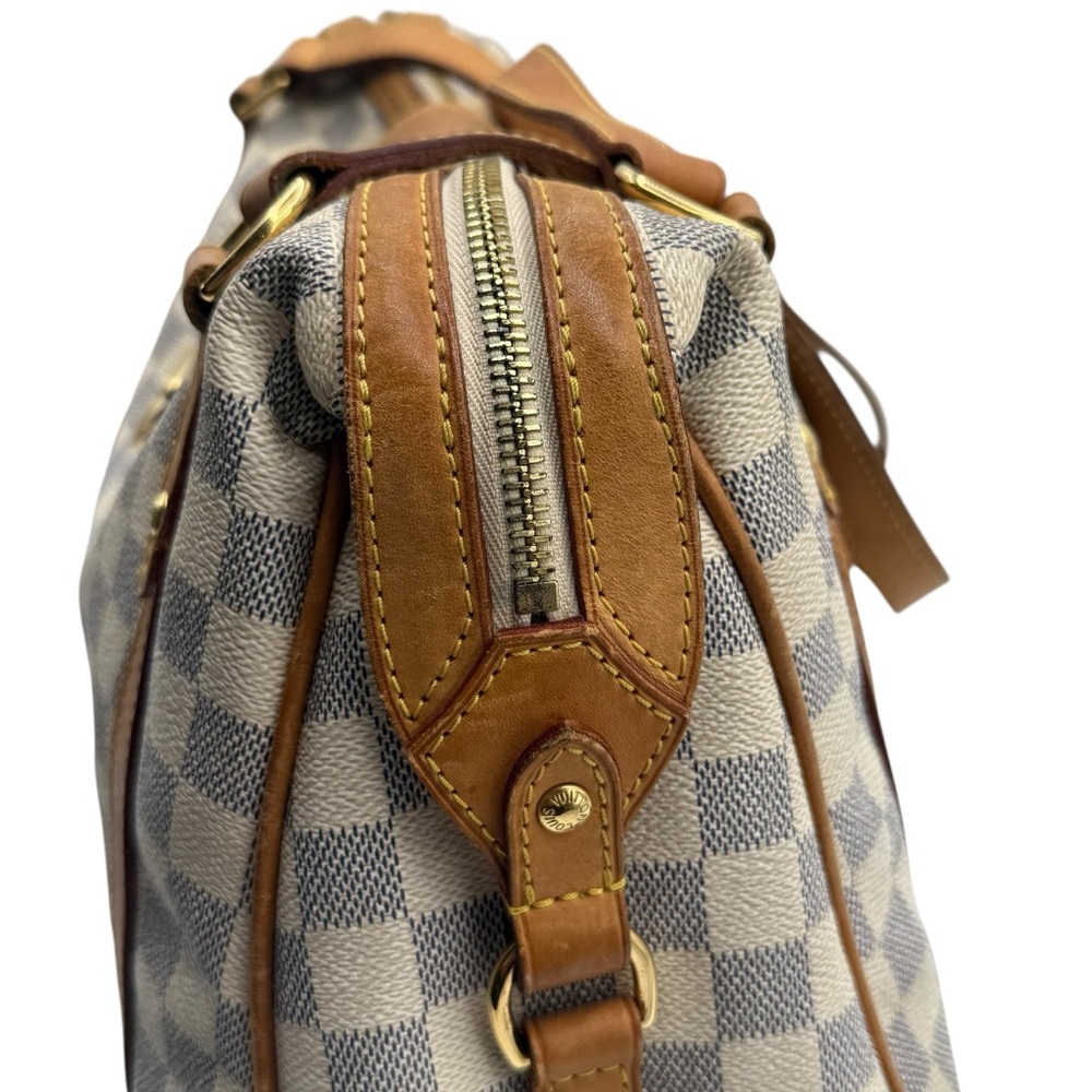 Vintage Louis Vuitton Damier Azur Saleya PM Shoulder Bag - Picture 9 of 13